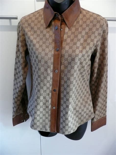 used gucci dress shirt|vintage gucci shirt.